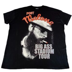Post Malone T Shirt Dress One Size Big Ass Stadium Tour Oversized NEW‎ *spot